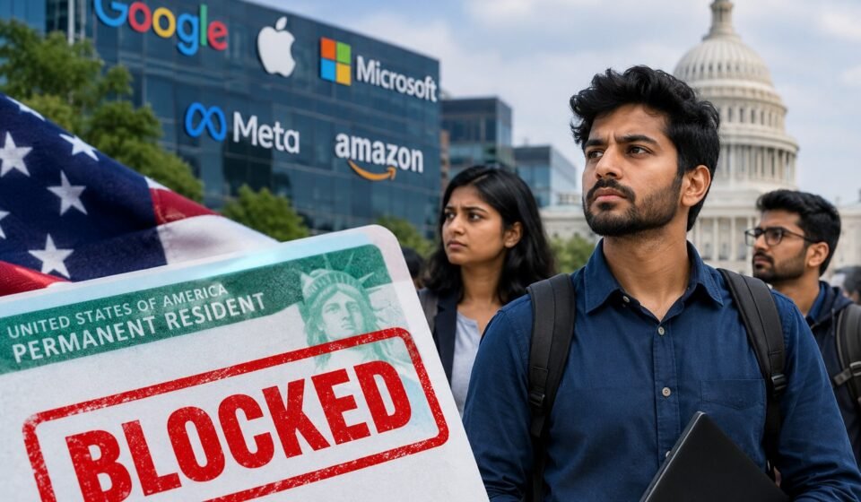 US Blocks Major Tech Firms From Green Card Route, Indian IT Workers Face Fresh Uncertainty