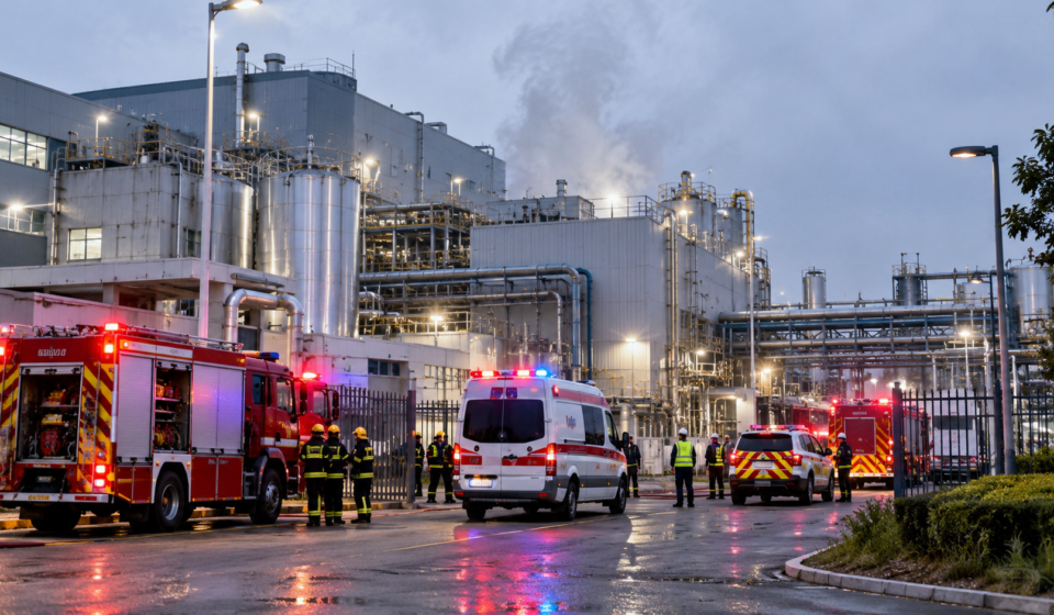 Five Workers Killed, More Than 10 Injured in Boiler Blast at Sri City Pharma Unit .