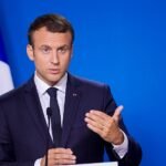 French President Emmanuel Macron attending a European Council meeting in October 2026.