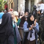 France students protest