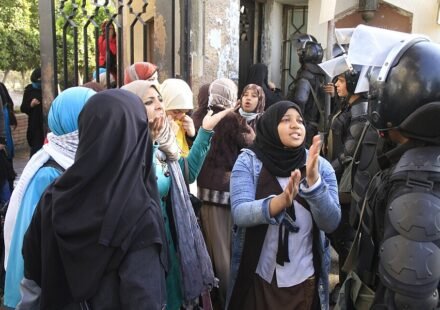 France students protest