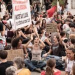 Ikasleen_protesta,_Baiona