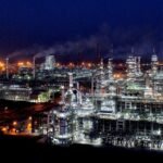 Reliance Industries’ oil refinery complex in Jamnagar, Gujarat, during U.S. Secretary of State Marco Rubio’s India visit.