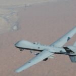 US Air Force MQ-9 Reaper unmanned aircraft used for surveillance and military operations.