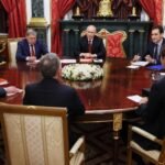 US envoy Steve Witkoff meeting Russian President Vladimir Putin in St. Petersburg for discussions on Ukraine peace talks.