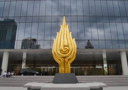 The Queen Sirikit National Convention Center in Bangkok.
