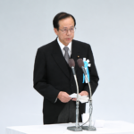 Yasuo Fukuda, Japan’s former prime minister, attending a national memorial ceremony in Tokyo in 2008.