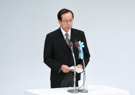 Yasuo Fukuda, Japan’s former prime minister, attending a national memorial ceremony in Tokyo in 2008.