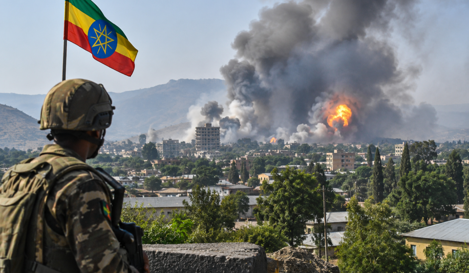 Airstrikes, Artillery Hit Northern Ethiopia as Tigray Capital Falls, Aid Sources Say
