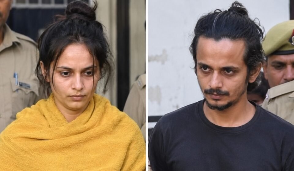 Meerut Blue Drum Murder Case: Muskan Rastogi and Sahil Shukla Sentenced to Death Muskan Rastogi and Sahil Shukla