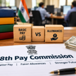 8th Pay Commission comparison of basic pay and allowances for Indian government employees.