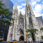 Exterior of St. Patrick’s Cathedral in Manhattan, New York City.