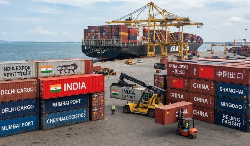 india and china export