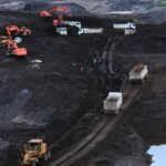 Gold-mining site in Colombia, illustrating the risks associated with mine collapses.